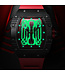 Bonest Gatti  BG9916-A2 Carbon Fiber Tonneau Automatik Schwarz/Rot Herrenuhr