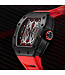 Bonest Gatti  BG9916-A2 Carbon Fiber Tonneau Automatik Schwarz/Rot Herrenuhr