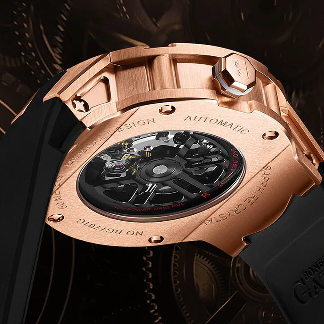 Bonest Gatti BG7701-A5 Herrenuhr Rose Gold Cosmos Serie