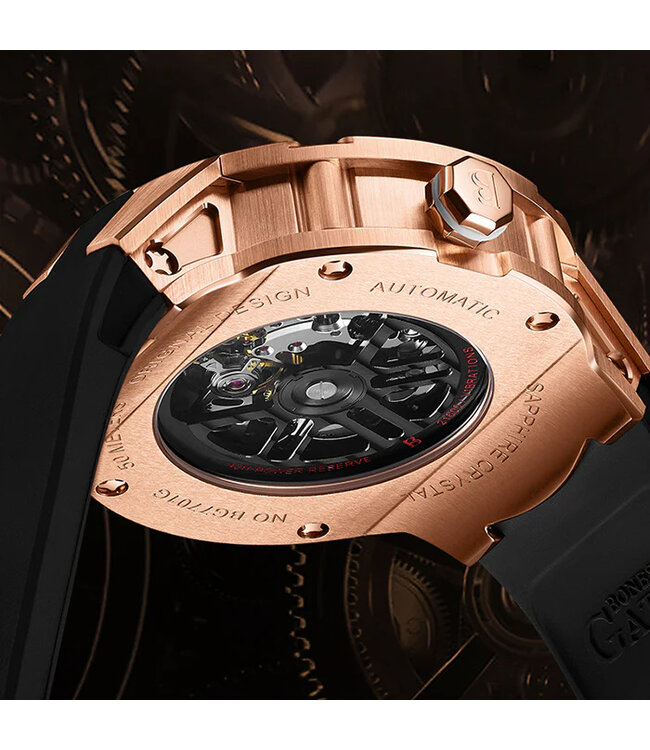Bonest Gatti  BG7701-A5 Herrenuhr Rose Gold Cosmos Serie