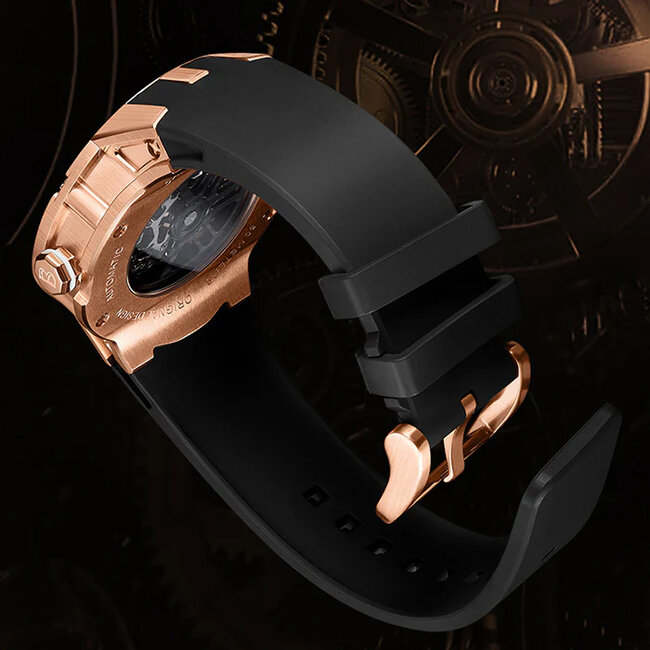 Bonest Gatti BG7701-A5 Herrenuhr Rose Gold Cosmos Serie