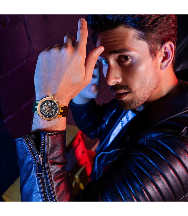 Bonest Gatti  BG7701-A5 Herrenuhr Rose Gold Cosmos Serie