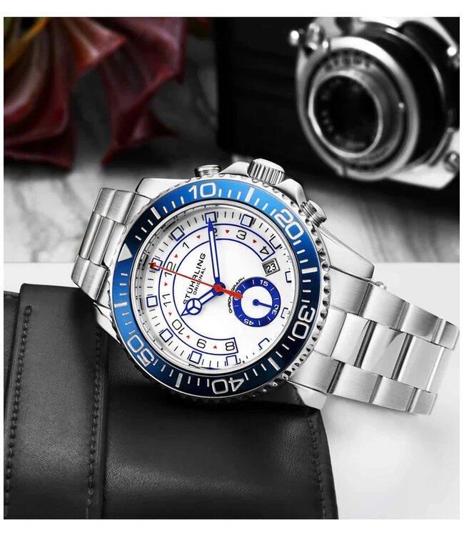 Stührling Brigadier Quartz Chronograph Diver 3966.2