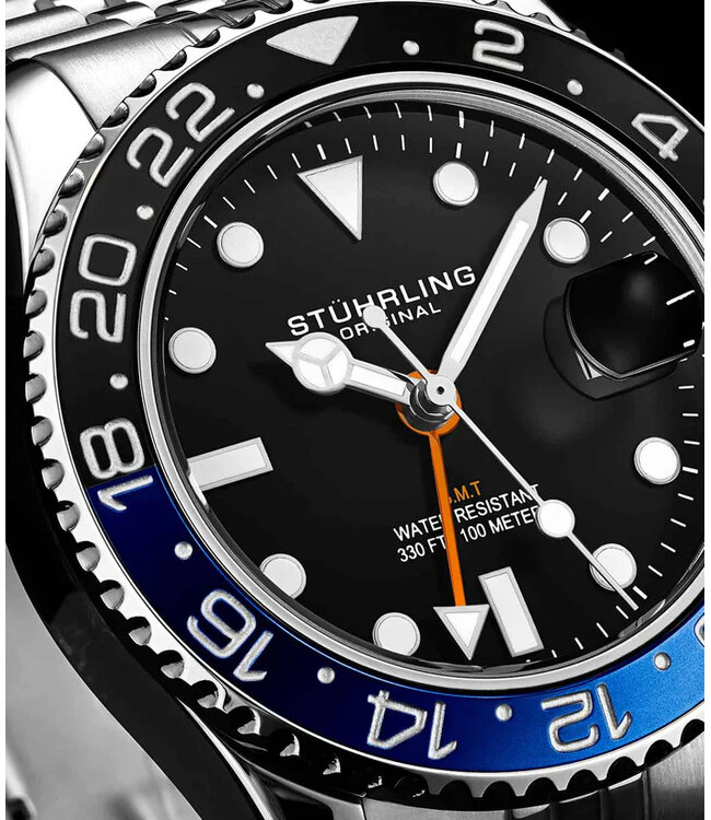 Stührling Meridian GMT Quartz 3968.1