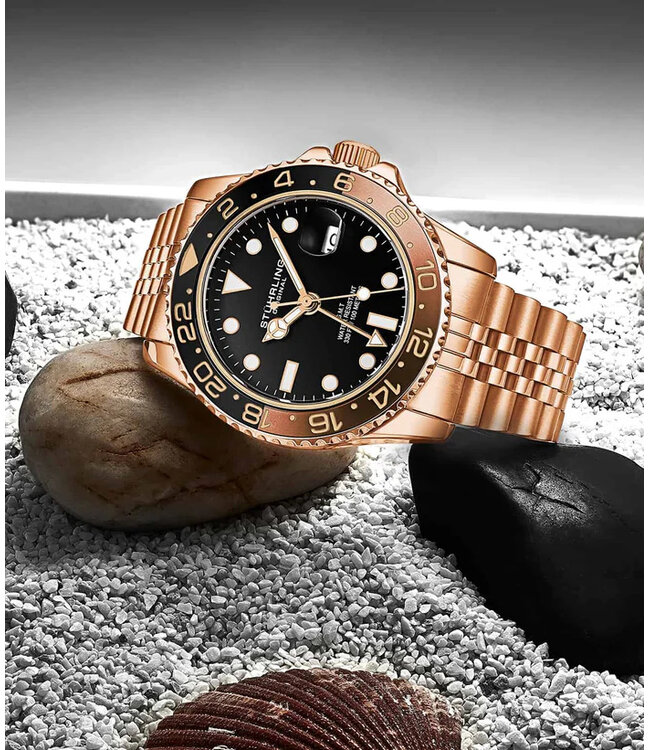 Stührling Meridian GMT Quartz 3968.5