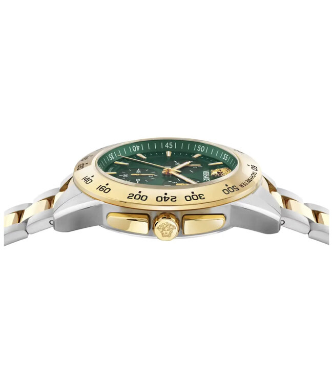 Versace  V-Sport Chronograph VEKIA0625 Swiss Made Bicolor/Grün Herrenuhr