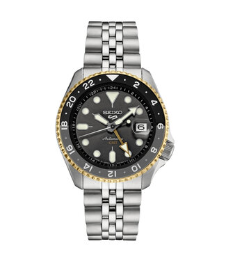 SEIKO 5 Sports GMT SSK021K1 Herrenuhr Pepsi