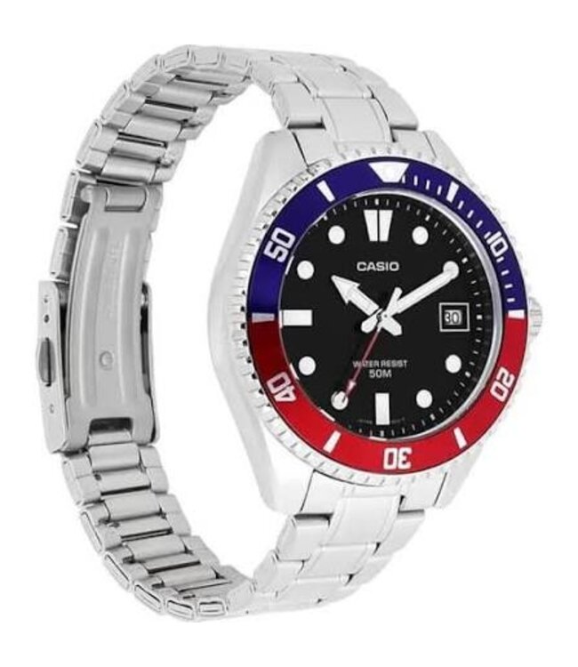 Casio  Duro MDV-10D-1A3VDF Herrenuhr Edelstahl Schwarz