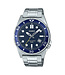 Casio  MTD-135D-2AVDF Herrenuhr Edelstahl Blau