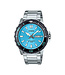 Casio  MTD-125D-2A3VDF Herrenuhr Edelstahl Blau