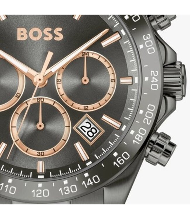 Hugo Boss  Hero 2.0 1514299 Chronograph Grau Gunmetal Herrenuhr