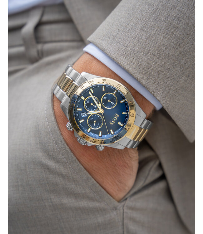 Hugo Boss  Hero Sport Lux 1513767 Chronograph Blau Herrenuhr