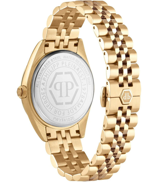 Philipp Plein  Date Superlative PWYFA1026 Quarz Gold Damenuhr