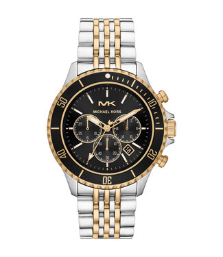 Michael Kors  Bayville MK8872 Herrenuhr Chronograph Schwarz Edelstahl