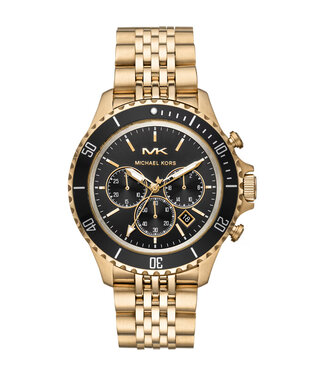 Michael Kors  Bayville MK8726 Herrenuhr Chronograph Schwarz Edelstahl