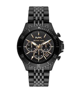 Michael Kors  Bayville MK8750 Herrenuhr Chronograph Schwarz Edelstahl