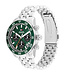 Tommy Hilfiger   TH85 Chronograph 1792214 Silber Grün Herrenuhr