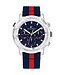 Tommy Hilfiger   Troy 1792124 Blau Textil Herrenuhr