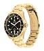 Tommy Hilfiger  TH85 GMT 1792133 Schwarz Gold Herrenuhr