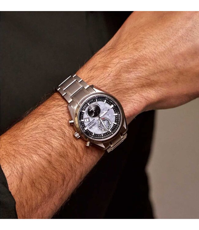 Citizen  BY1010-81H Tsuki-Yomi Super Titanium Mondphase Herrenuhr