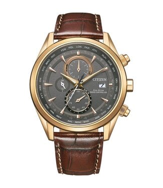 Citizen  AT8263-10H Eco-Drive Funk Chronograph Roségold Herrenuhr