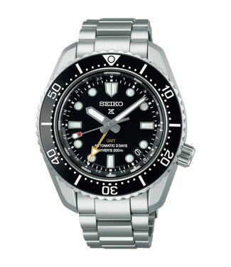 Seiko Prospex GMT SPB383J1 Diver's Dark Depths Automatik Schwarz