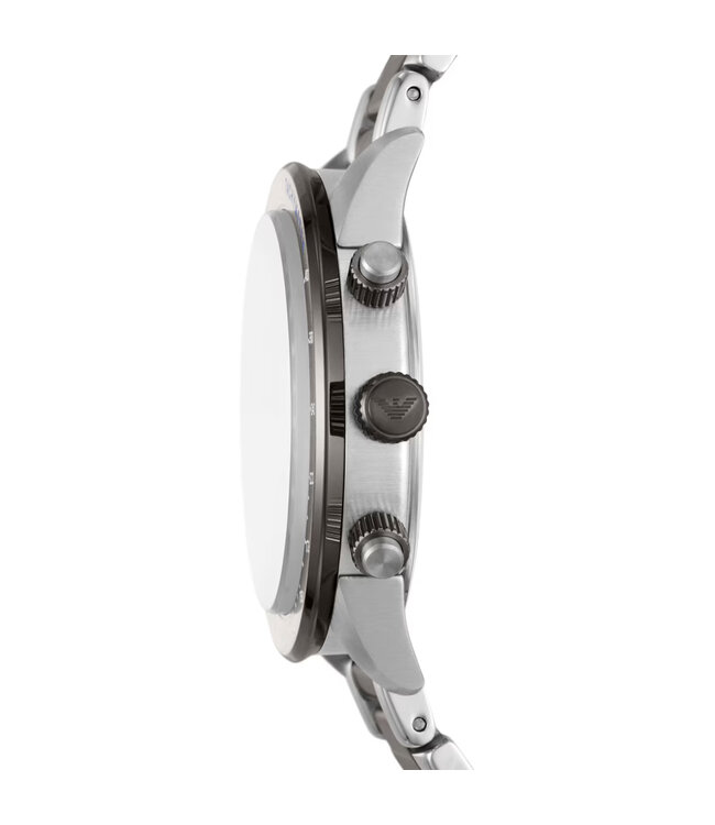 Emporio Armani  Chronograph AR11391 Grau Silber Herrenuhr