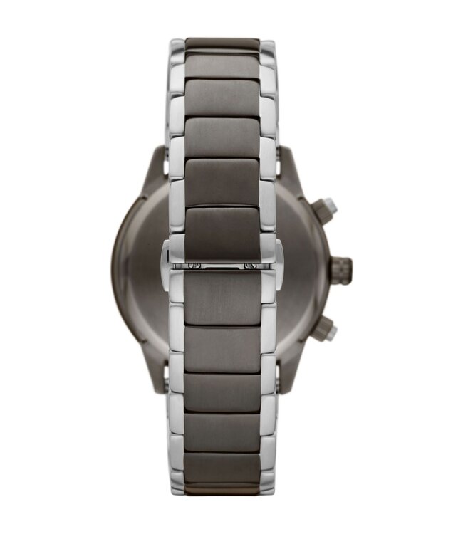 Emporio Armani  Chronograph AR11391 Grau Silber Herrenuhr