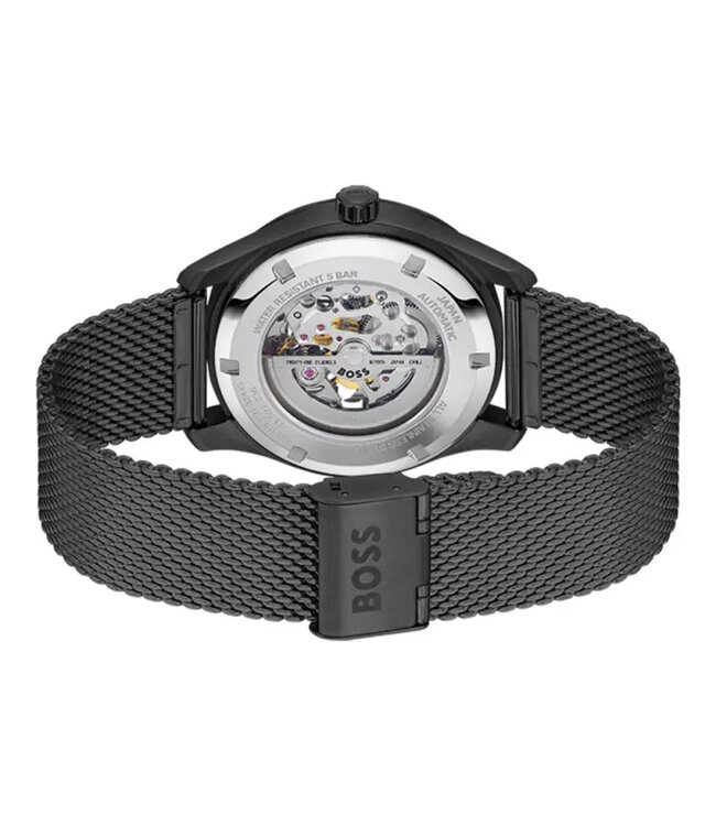 Hugo Boss   Principle Skeleton 1514255 Automatik Grau Herrenuhr