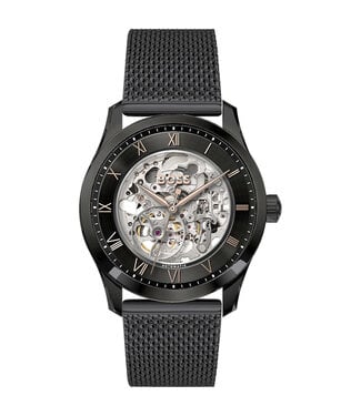Hugo Boss  Principle Skeleton 1514255 Automatik Grau Herrenuhr