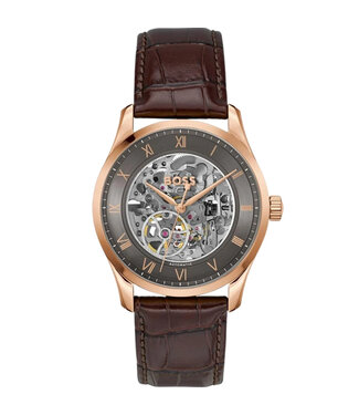 Hugo Boss  Principle Skeleton 1514253 Automatik Rose Gold Herrenuhr
