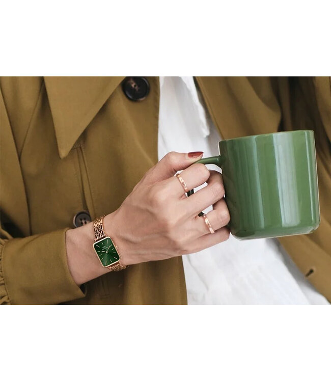 Daniel Wellington  Quadro DW00100659 Quarz Rosé-Gold Damenuhr
