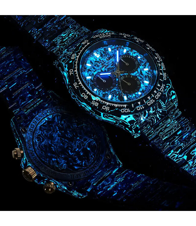 Bonest Gatti   BG9012-C1 Full Luminous Automatik Schwarz Herrenuhr