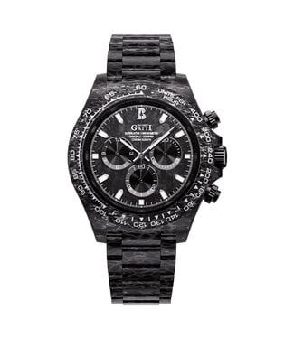 Bonest Gatti  Bonest Gatti BG9012-C2 Full Luminous Automatik Schwarz/Weiss Herrenuhr