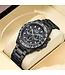 Bonest Gatti  Bonest Gatti BG9012-C2 Full Luminous Automatik Schwarz/Weiss Herrenuhr