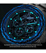 Bonest Gatti   BG8019-S3 Skeleton Automatik Schwarz/Gold Herrenuhr