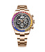 Bonest Gatti  Bonest Gatti BG8018-S2 Skeleton Automatik Gold/Regenbogen Herrenuhr