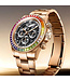 Bonest Gatti  Bonest Gatti BG8018-S2 Skeleton Automatik Gold/Regenbogen Herrenuhr