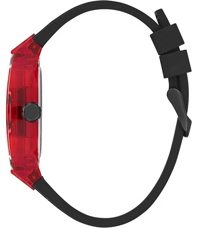 Guess  Phoenix GW0499G4 Quarz Schwarz/Rot Herrenuhr