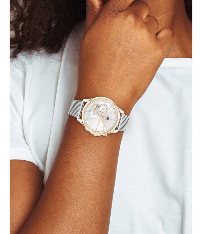 Tommy Hilfiger   Quinn 1782416 Quarz Silber Damenuhr