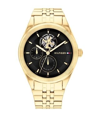 Tommy Hilfiger  Monica 1782717 Quarz Schwarz/Gold Damenuhr