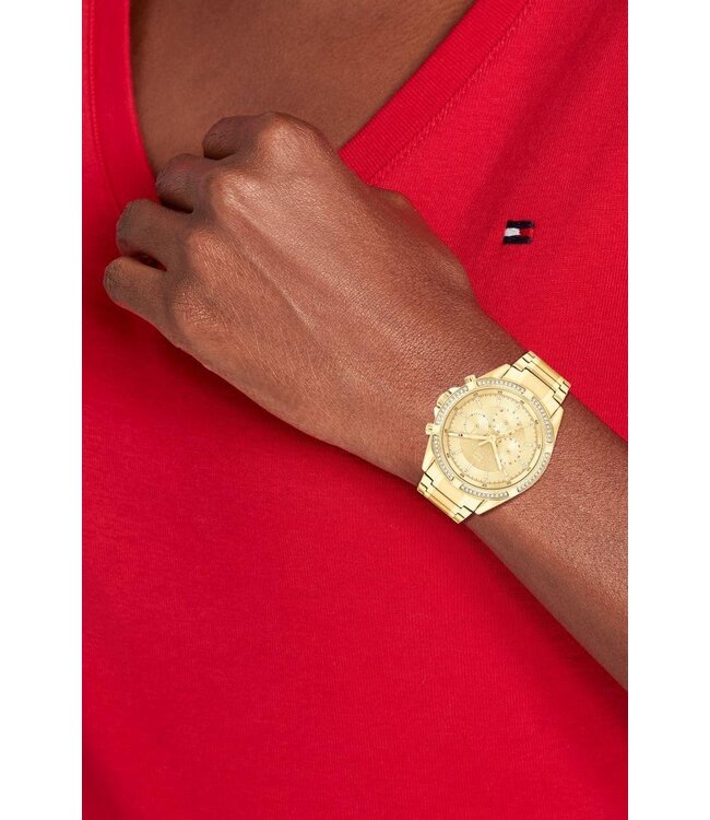 Tommy Hilfiger   Kenzie 1782556 Quarz Gold Damenuhr