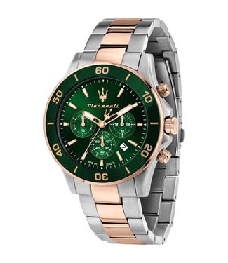 Maserati  Competizione R8873600004 Chronograph Grün Herrenuhr