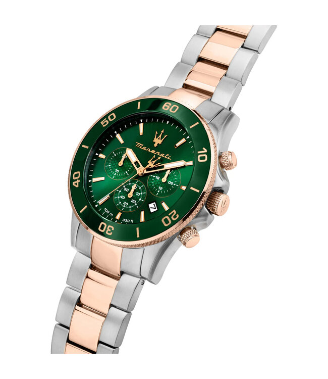 Maserati  Competizione R8873600004 Chronograph Grün Herrenuhr
