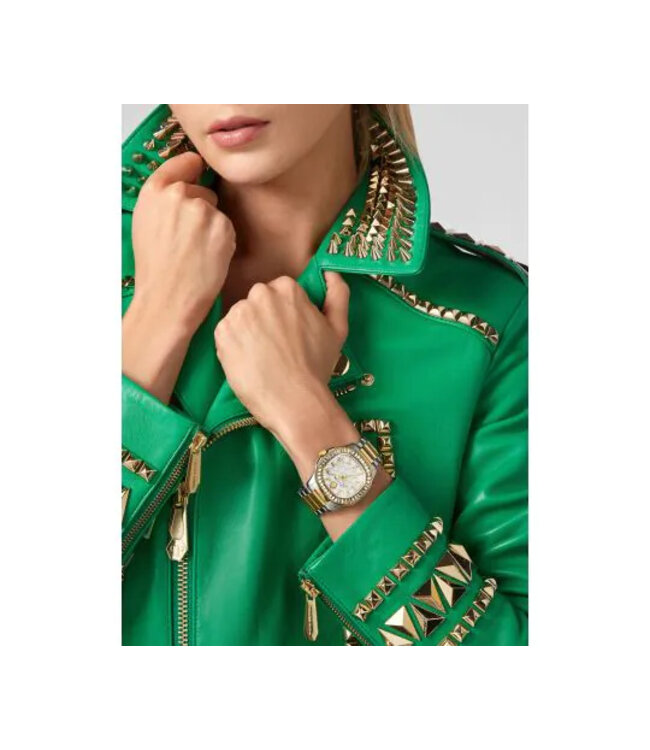 Philipp Plein  $pectre Lady PWTAA0523 Quarz Gold Damenuhr