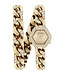 Philipp Plein   The Hexagon PWWBA0523 Quarz Gold Damenuhr