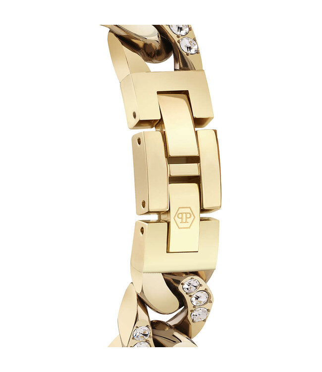 Philipp Plein   The Hexagon PWWBA0523 Quarz Gold Damenuhr