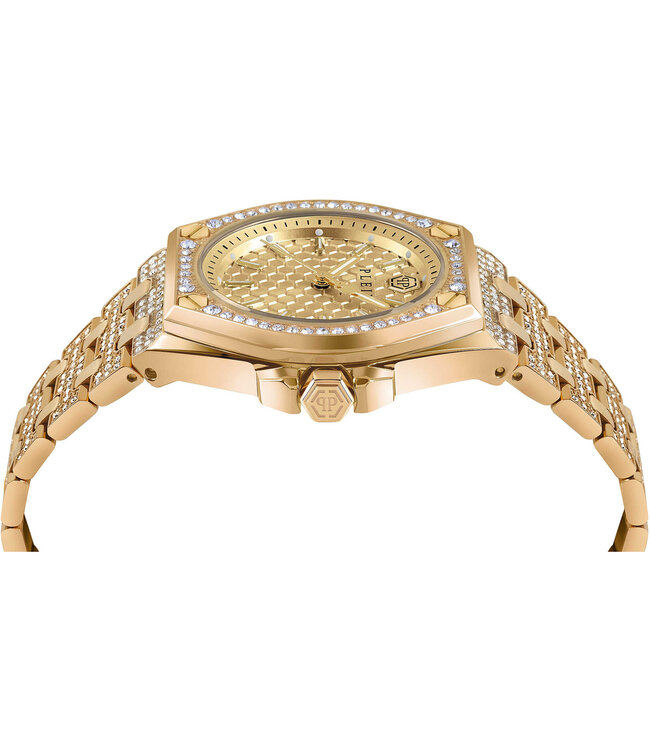 Philipp Plein   Extreme Lady PWJAA0822 Quarz Gold Damenuhr