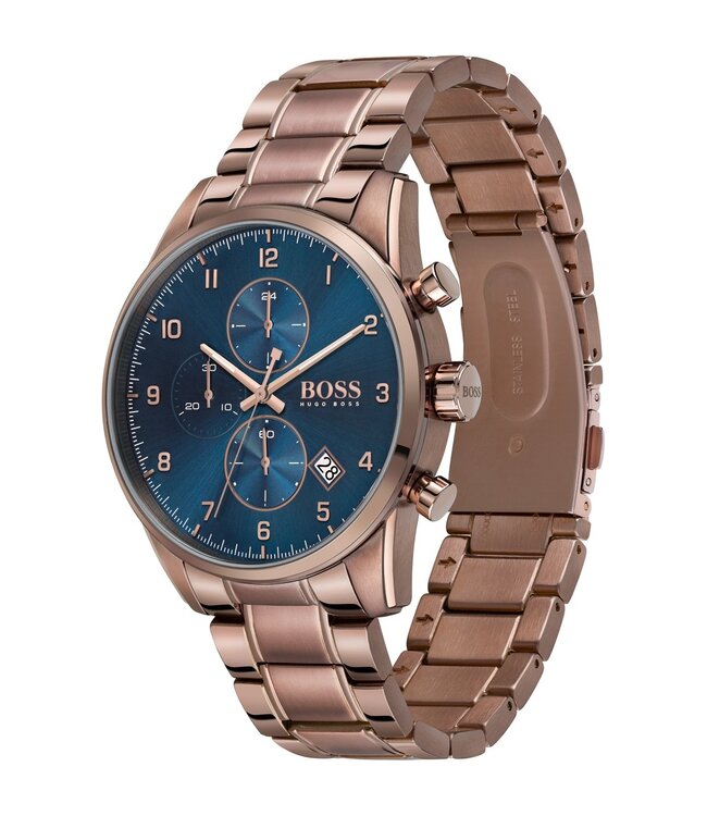 Hugo Boss   Skymaster 1513788 Chronograph Braun Herrenuhr
