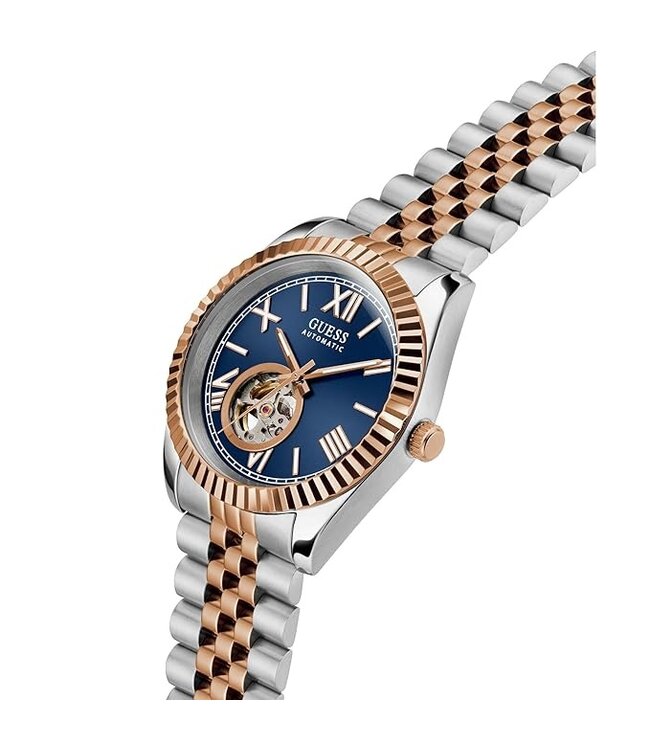 Guess  Connoisseur GW0984G5 Automatik Blau Herrenuhr